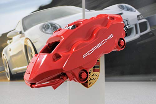 Porsche 911 997 Turbo Festsattel/Bremssattel rot LINKS/fixed calliper