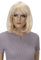 CAISHA Perücke Bob Kurzhaar Cosplay Theater Show Hitzebeständig Synthetik Glatt Platinblond SH032f