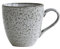 House Doctor Becher, Rustic, Grau/Blau, h: 9 cm, Dm: 4.8 cm, Eisen, Messing, 1 Stück (1er Pack)