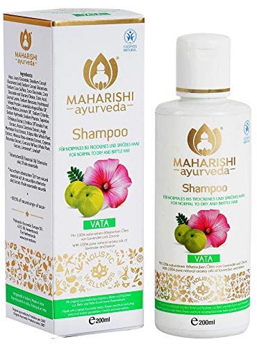 Maharishi Ayurveda Vata Shampoo Ayurveda Herbal Shampoo, 100% natürliche saubere 200 ml Lotion Pack von 1