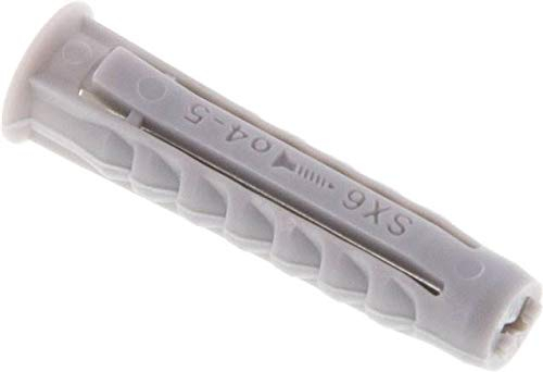FISCHER TASSELLI, SX6 con Rand, confezione da pezzi Esecuzione: con bordo punta Ø: 6 mm min. pozzo profondo: 40 mm