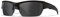Wiley X Unisex Wx Valor Ersatzlinsen-Set, Matte Black/Ops Smoke Grey, S-L
