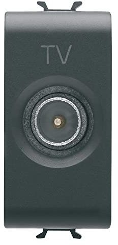 Gewiss Prise TV 1 m, Att. 5 dB, C. Mâle 9,5 mm N Réf GW12362