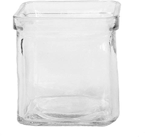 WINDLICHT 7,5CM CUBE RUSTIC 116-8