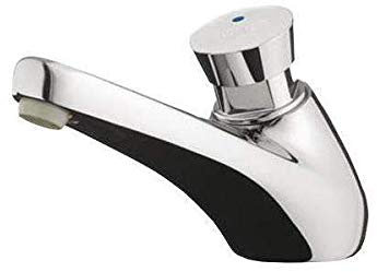 Presto - Presto 605 - Robinet D'Évier - Eau Froide - Bouton Poussoir - Ecoulement 15 Sec. - Débit 6L/Min - Arrivée Mâle 1/2