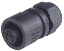 Hirschmann 934 127-100-1 Rundstecker Kupplung, gerade Gesamtpolzahl: 6 + PE Serie (Rundsteckverbinder): CA 1 St.