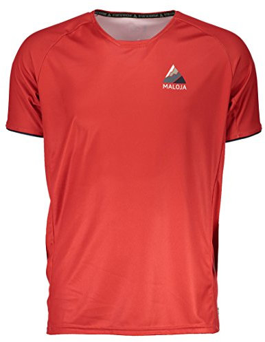 Maloja Herren TaubenseeM.Multi 1/2 Oberteil, Red Poppy, M