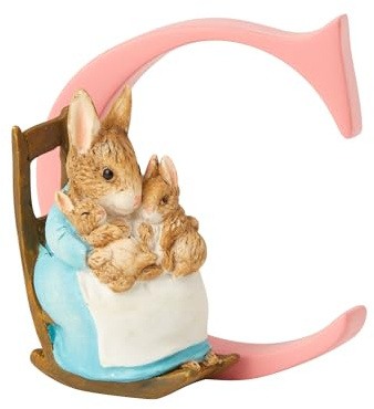 Beatrix Potter C Mrs Rabbit & Bunnies Figurine, Bunt