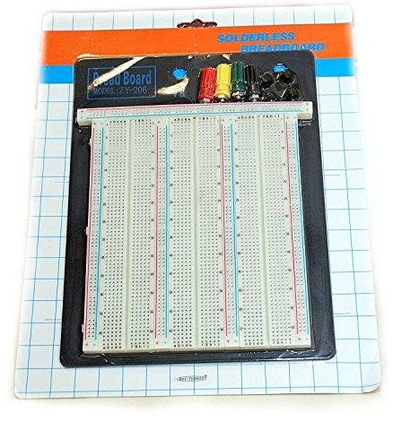 edi-tronic Breadboard Steckboard Experimentierboard 2390 Kontakte