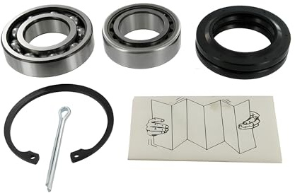 SKF Radlagersatz VKBA 910 Position Hinterachse Höhe 111mm Länge 111mm Breite 84mm - OE Qualität