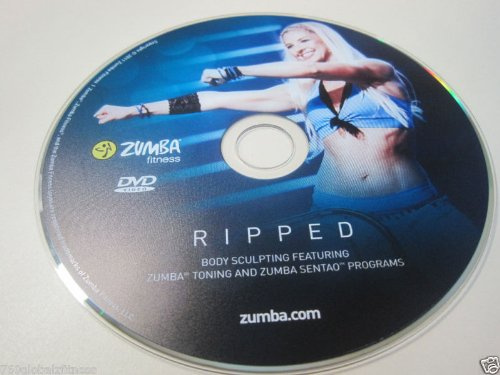 Zumba Ripped Workout DVD from the Exhilarate DVDs set
