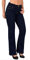 ESRA Jean Femme Bootcut Jean pour Femmes Pantalon en Jean Femme Noir et Bleu Grande Taille B100