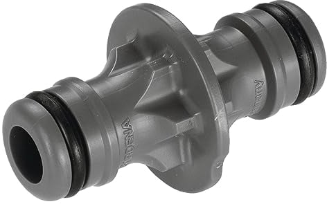Gardena Kupplung: Verbindungsteil zur sicheren Verbindung zweier Schläuche, auch zum Übergang von 19 mm (3/4 Zoll)- auf 13 mm (1/2 Zoll)-Schläuche (931-50)