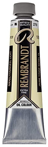 Rembrandt Oil Colour Tube 40 ml Nickel titane yellow light 279 (01052792)