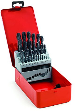 TIMCO Roll Forged Jobber Drills Set HSS - 25pcs