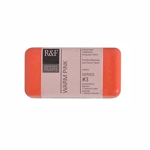 R&F Encaustic 40ml Paint, Warm Pink by R&F Encaustic Paints