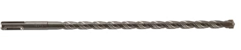 wolfcraft Betonbohrer „Professional 4-cut“ HM-bestückt, SDS-plus, Ø 10 mm I 7428000 I Für Bohrungen in stark armierten Beton