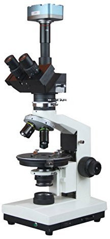 Radical Professional Research Trinocular Geology Led Polarizing Microscope 5Mp Pc Camera