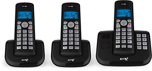 BT BT3560 TRIO Cordless Phone with Answering Machine ( Hands Free Functionality )