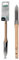 Axus Decor Pointed Precision Paint Brush (Grey Color) - 20mm - For All Sash Windows, Architraves & Mouldings, Smooth Finish, Eco-friendly Bamboo Handles, Anti-Rust Stainless Steel, Synthetic Filaments