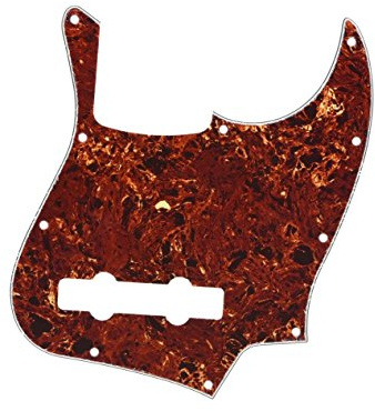 kaish Vintage Schildkröte 5-Saiten Jazz J Bass Pickguard Schlagbrett für USA/mexikanischen J Bass