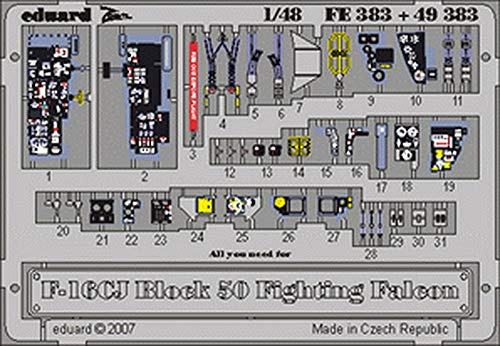 Eduard EDP49383 Photoetch Set, verschieden