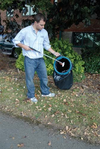 New Garbage Bag Hoop Simple & Easy Usage Waste Material Storage Litter Bin Ring