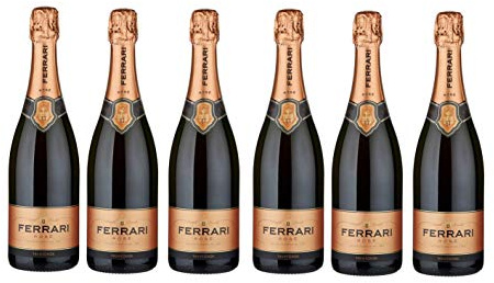 6 Fl. Ferrari Maximum Brut Rosè, 0.75l - portofrei -
