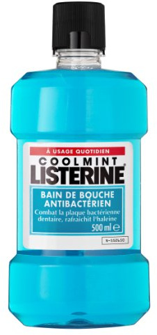 Listerine Cool Mint Antiseptic Mouthwash 500ml