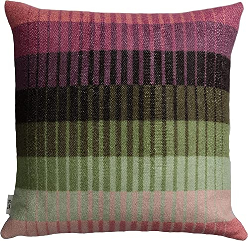 RØROS TWEED - Asmund Gradient Kissen - Wollkissen aus norwegischer Lammwolle - Design von Kristine Five Melvær - Kissenmaße: 50 x 50 cm