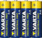 Varta LR06 Alkaline Mignon AA Batterie, 4 Stück