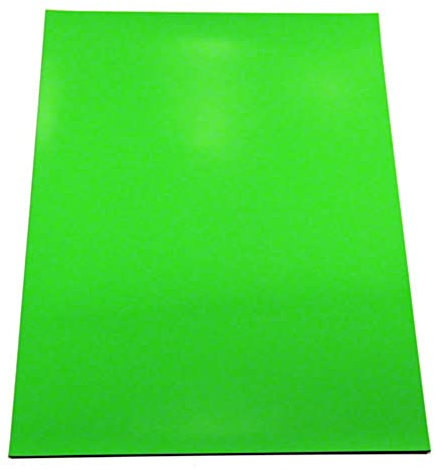 First4magnets Magnetfolie grüne Flexible A4 (297 x 210 x 0,85 mm) (1 Packung), Metall, Silver, 25 x 10 x 3 cm