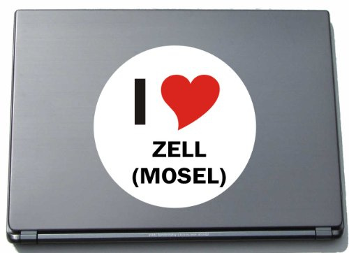 I Love Aufkleber - 210 mm mit Stadtname ZELL IM WIESENTAL - Decal - Sticker - Laptop - Notebook - Laptopaufkleber - E-Reader - JDM - Die Cut - OEM - Sticker - JDM - Die Cut - OEM