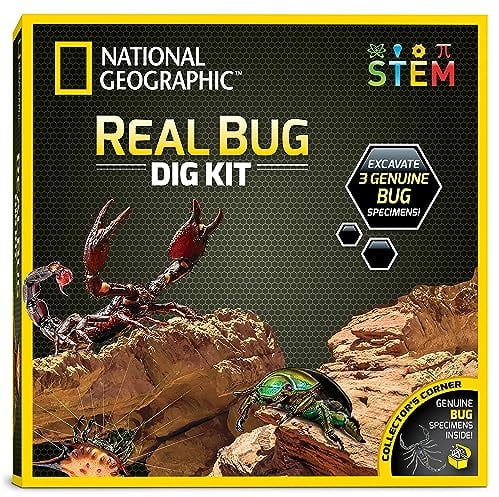 National Geographic NGBUG Real Bug Dig Kit