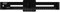 Vogel Germany Streichmaß, Anschlaglineal, Dur-Aluminium, BLACK-LINE (Messbereich 200 mm, Ablesung 0,05 mm, 298 x 60 x 16 mm) 336230