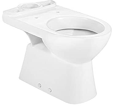 Roca,Access,Taza con salida vertical para inodoro de tanque bajo para movilidad reducida,Blanco,380mm x 670mm x 815mm,A342237000