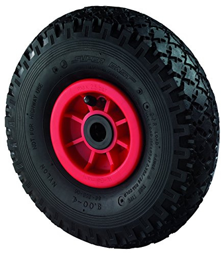 BS Rollen Luftrad, Rillenprofil, Radkörper Kunststoff, Rollenlager, 400 mm, D15.401
