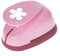 efco Stanzer L, Retro Blume Motivstanzer, Kern: Metall, pink, 9,5 x 6,5 x 6 cm