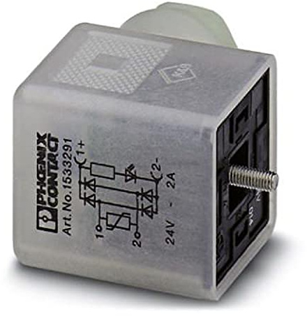 PHOENIX CONTACT SACCBP-M12MSB-2CON-M16/1.0-910 Bussystem Einbaustecker, Profibus, 2 polig, M12, B Kodiert, Hinterwund/Schraubmontagemit M16-Gewinde, 1m Buskabel, 2 x 0.25mm² Leiterquerschnitt