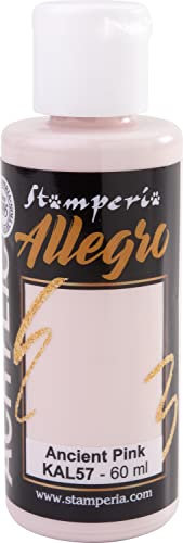 Acrílico Allegro 59 ml Rosa Antiguo - Stamperia KAL57
