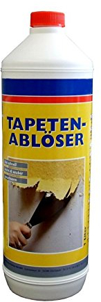 Bindulin Tapetenablöser 1 Liter, Wasserbasierte Lösung mit Wirkstoffen, Flüssig, Tapetenablöser, Löser, Wand, Karton, Holzwerkstoff, hochkonzentriert