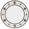 Lenox Vintage Jewel Platin Banded Bone China Accent Teller 22,9 cm weiß