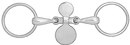 Horze Spoon Mouth Loose Ring Snaffle Bit - 5 1/4