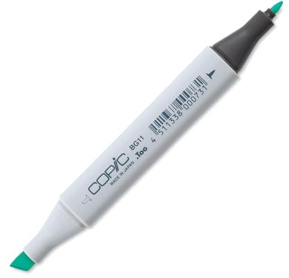 COPIC Classic Marker Typ BG - 11, Moon White, professioneller Layoutmarker, mit einer breiten und einer feinen Spitze