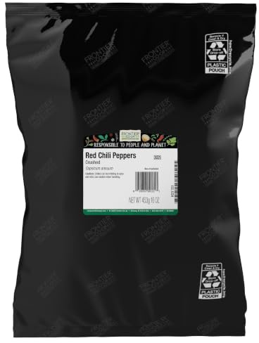 Frontier Herb Red Chili Pepper Flakes - Bulk - 1 Lb