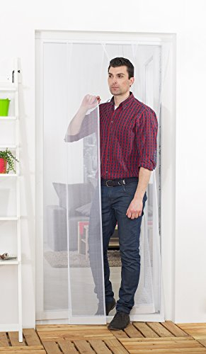 Culex 100410101-VH Lamellenvorhang Fiberglas 4tlg. 100x220cm weiß