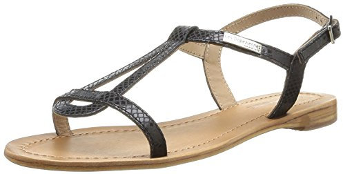 Les Tropeziennes Femme Hamat Chaussures>femme>sandales-et-nu-pieds, Noir Noir Serpent, 41 EU