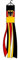 AZ FLAG - Windsack Deutschland Mit Adler 150 cm - Deutsche Windfahne 150 Cm - Windsock Flagge - Flaggen