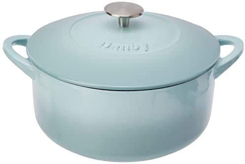 Denby USA CIP-589 Denby Pavilion Cocotte ronde en fonte 4 L