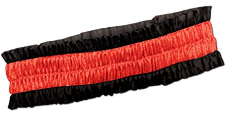 Beistle Dealer Arm Bands (schwarz/rot) (2 / Pkg)